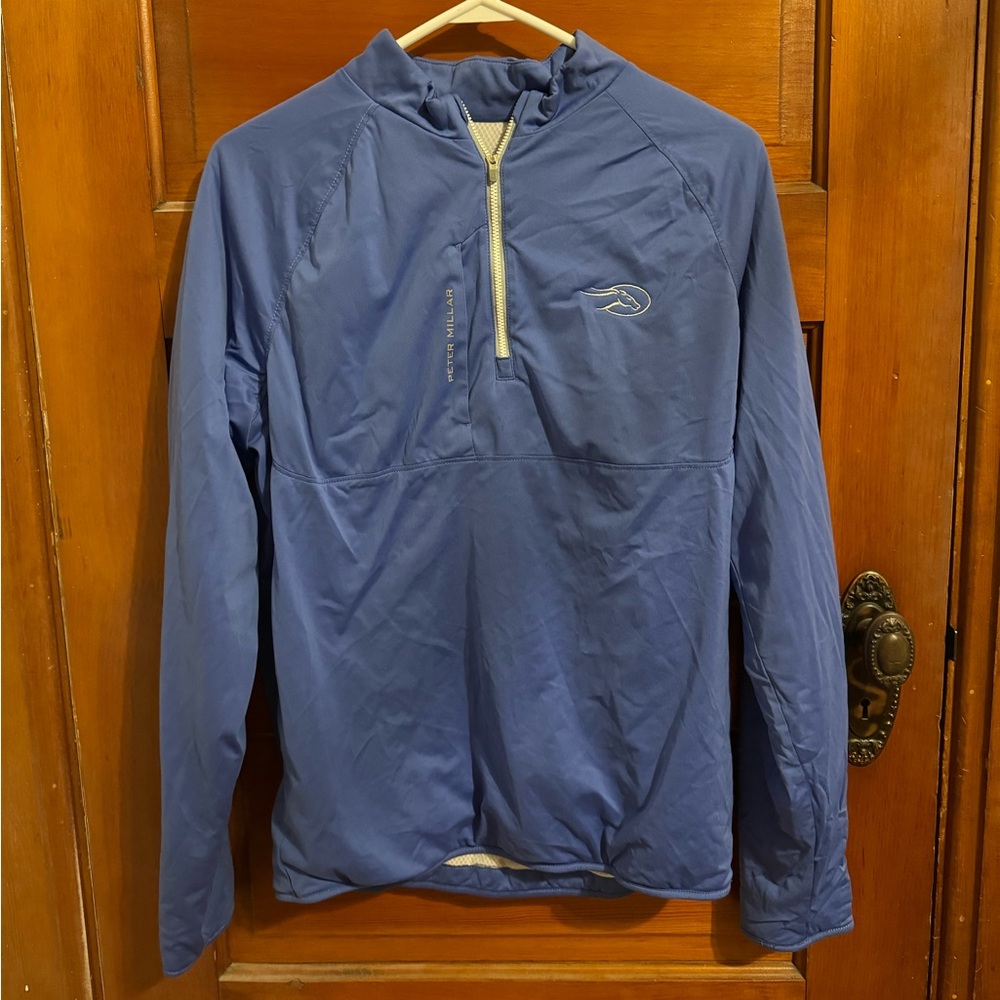 Peter Miller Half Zip Quilted Golf Shirt